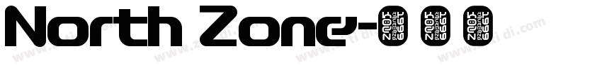 North Zone字体转换